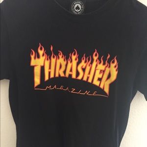 Thrasher Flame Logo T-Shirt